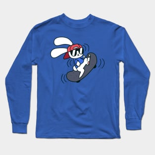 Skateboard Bunny Long Sleeve T-Shirt